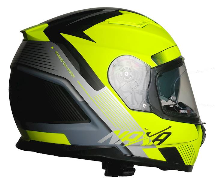 KASK MOTOCYKLOWY F23/K/XXL(mat) pinlock + blenda