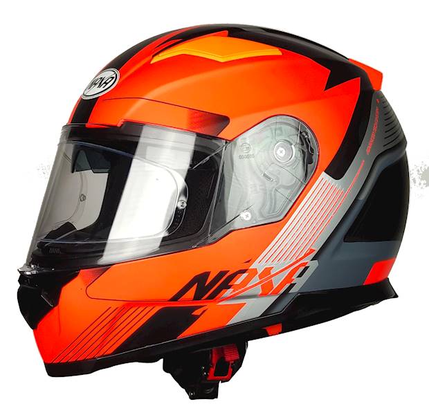 KASK MOTOCYKLOWY F23/J/XL(mat) pinlock + blenda