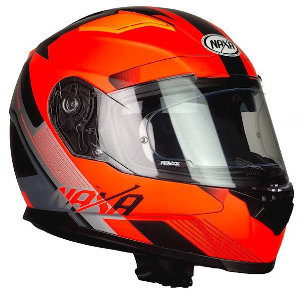 KASK MOTOCYKLOWY F23/J/S(mat) pinlock + blenda
