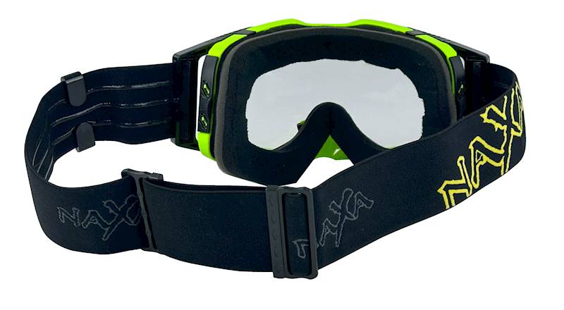 GOGLE PREMIUM NAXA / F / ZIELONE FLUO