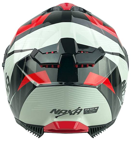 KASK MOTOCYKLOWY F31/F/S czerwony blenda+pinlock