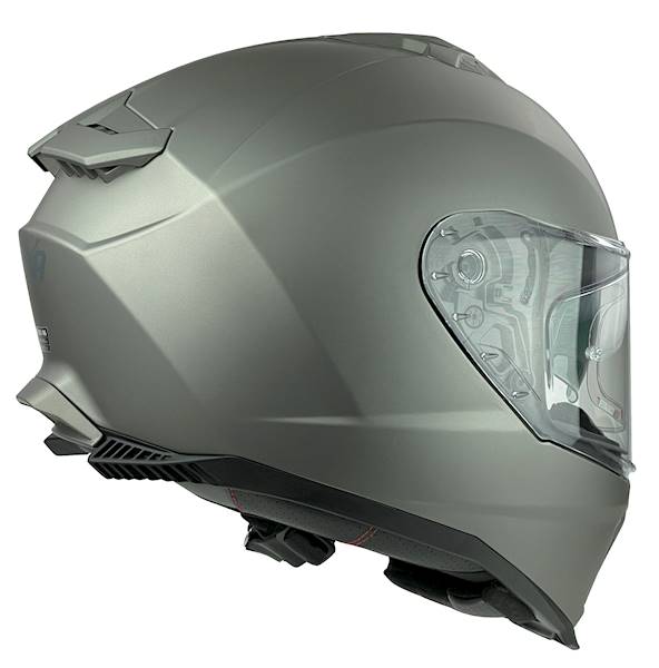 KASK MOTOCYKLOWY F31/D/XL titanium blenda+pinlock