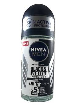 Nivea 50ml roll-on men Invisible B&W