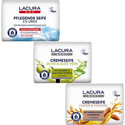 Ombia / Lacura Mydło Kostka MIX 150g