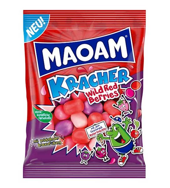 Maoam Wild Red Berries Kracher 200g  7,80