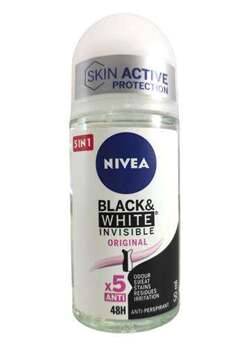 Nivea 50ml roll-on women B&W Invisible Original