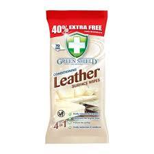 Green leather 70szt chust.  6,90