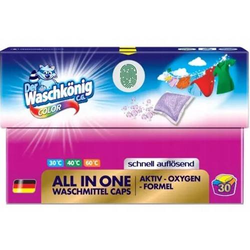 Waschkonig kaps.30szt color  27,80