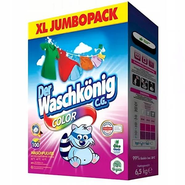 Waschkóng 100pr.prosz.6.5kg color  59,-