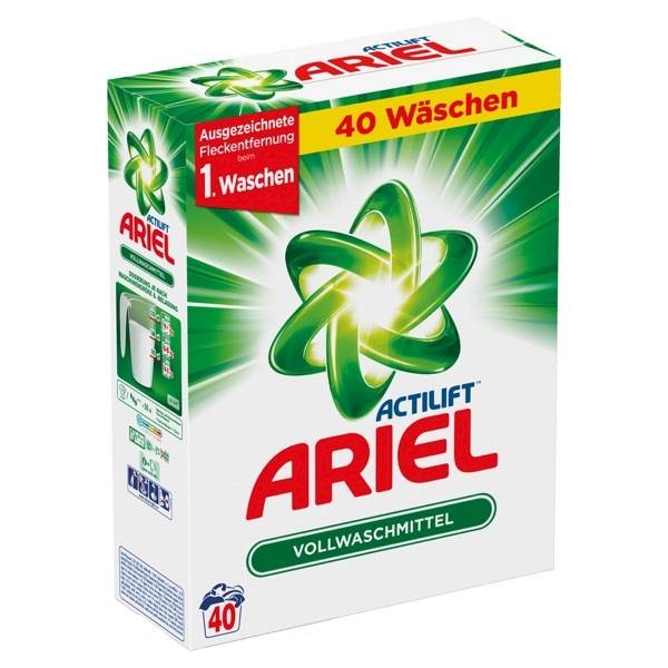 Ariel uniwer.40pr.prosz.2,6kg.  62,30