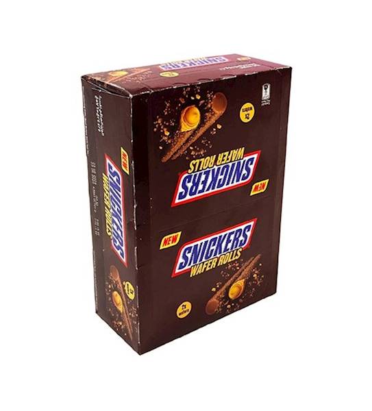Snickers Wafer Rolls  24g