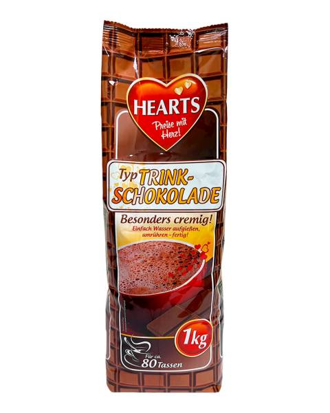 Hearts Trink-schokolade 1000g czekolada do picia