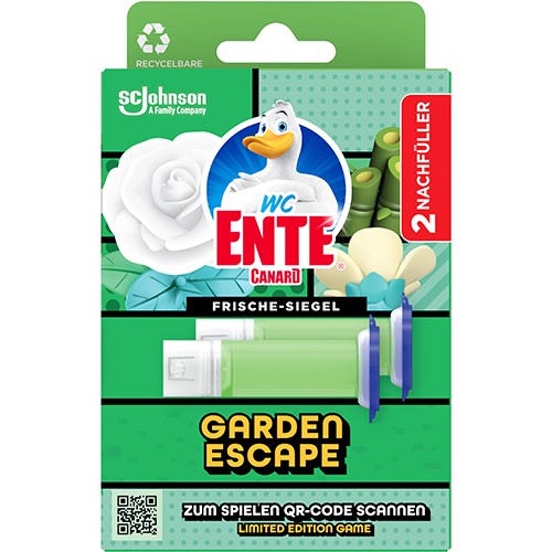 WC Ente Frische Garden Escape Zapas 2x36ml