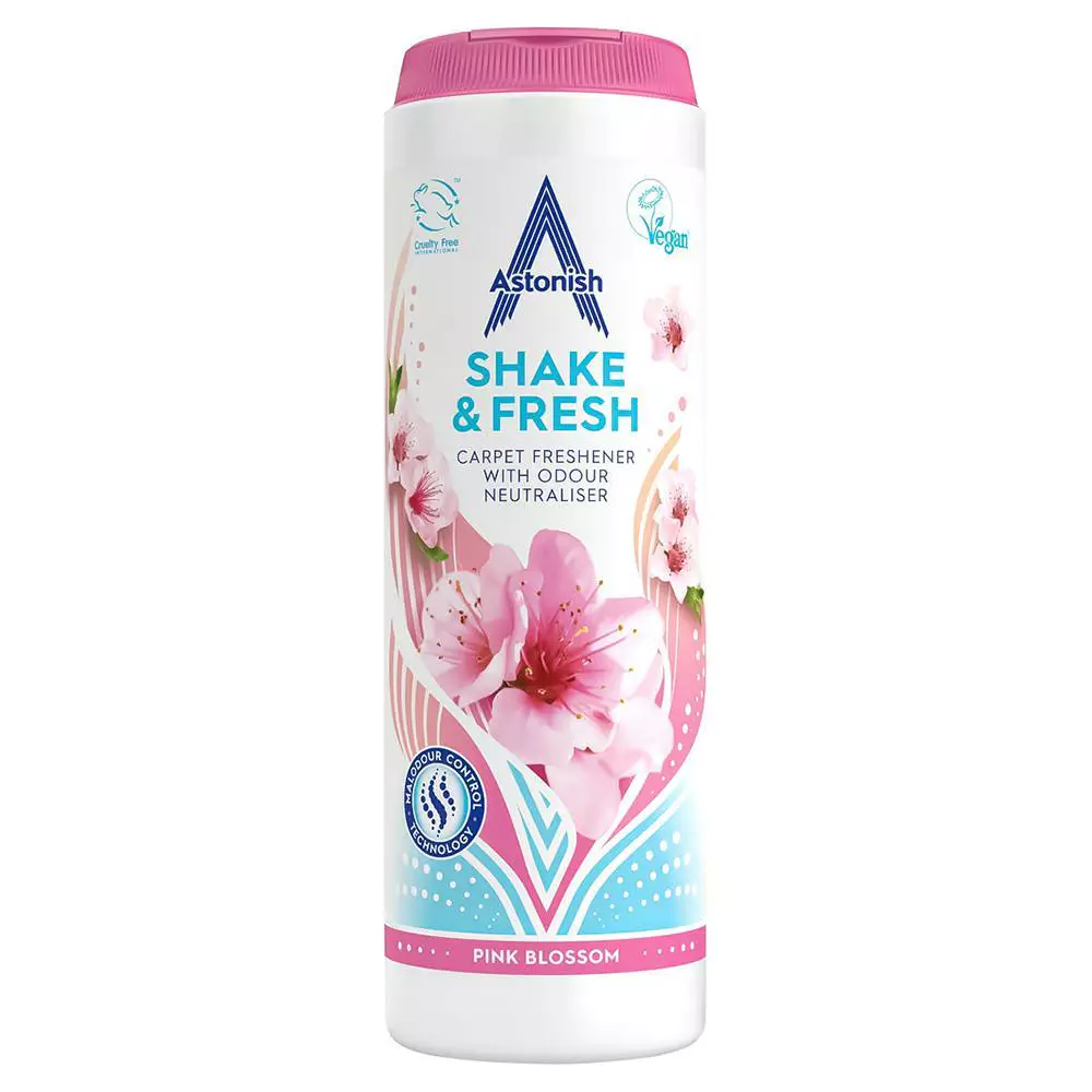 ASTONISH Proszek do dywanów 350g Pink