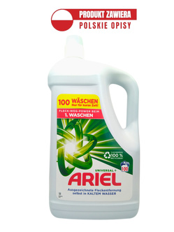 Ariel 100p.  żel Uniwersal+ 5l