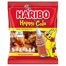 Haribo happy cola 175g  7,40