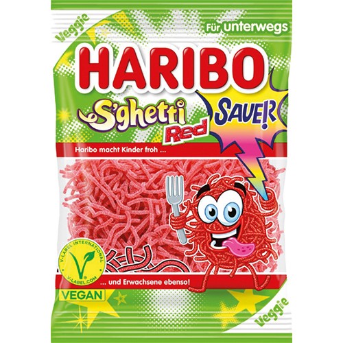Haribo S'ghetti Red Sauer 85g