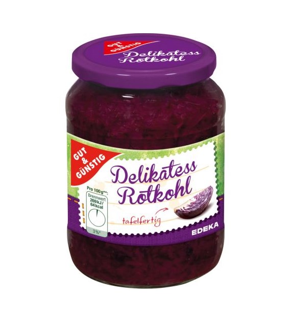 G&G Delikatess Rotkohl 680g