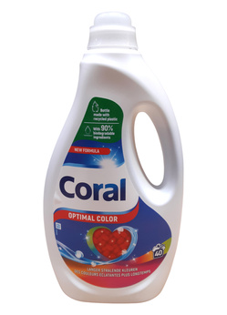 Coral 40 prań płyn do pr. 1,8l Optimal Color