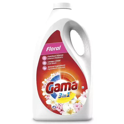 GAMA Żel 100 Prań 5L Floral 