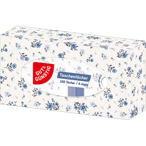 G&G Taschentucher 4 Lagig Chusteczki 100szt