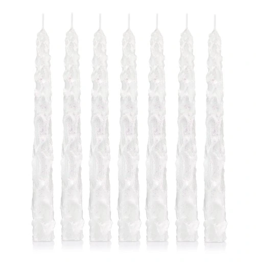 Świeca śnieżynka 25cm  3,