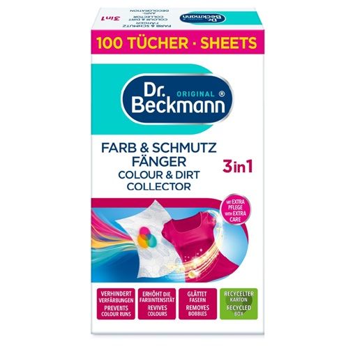 Dr.Beckmann 100szt chusteczki wyłapujące kolor