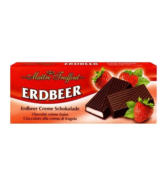 Maitre Erdbeer Czekolada 100g