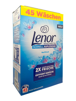 Lenor 45 prań proszek Uniw. Aprilfrisch 2,475kg