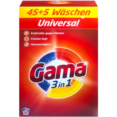 Gama 50pr. prosz. 3kg 33,00
