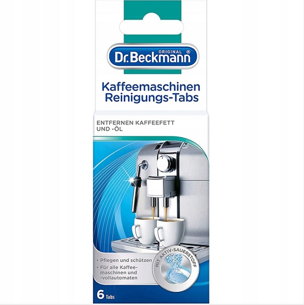 Dr Beckmann Kaffeemaschinen Reinigungs-Tabs 6x1,6g