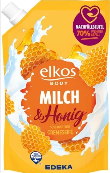 Elkos milch mydło 750ml  8,-