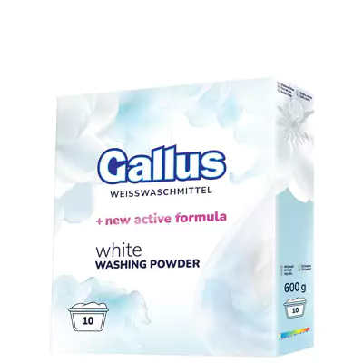 GALLUS Proszek 10 Prań 600g Weiss 