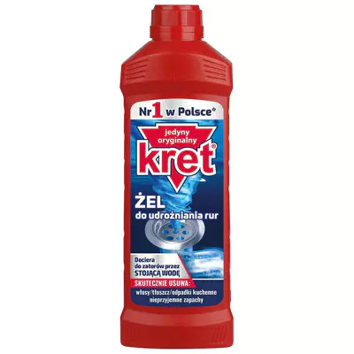 KRET Żel do udrażniania rur 500ml