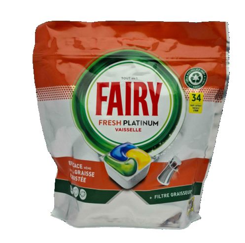 Fairy 34szt Fresh Platinum Lemon kapsułki