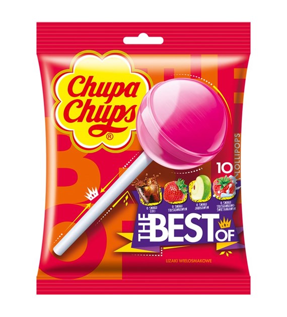 Chupa Chups The Best Of Lizaki 120g