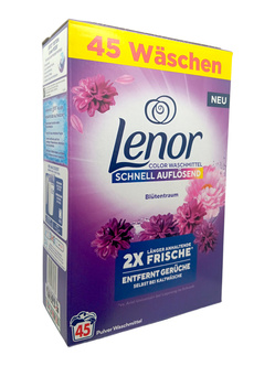 Lenor 45 prań proszek Kolor Amethyst 2,475kg