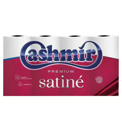 CASHMIR satine Papier toaletowy 8 rolek 3W