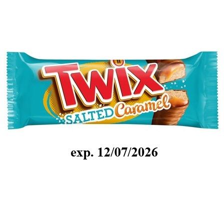 Twix 1szt/ 46g słony karmel baton 