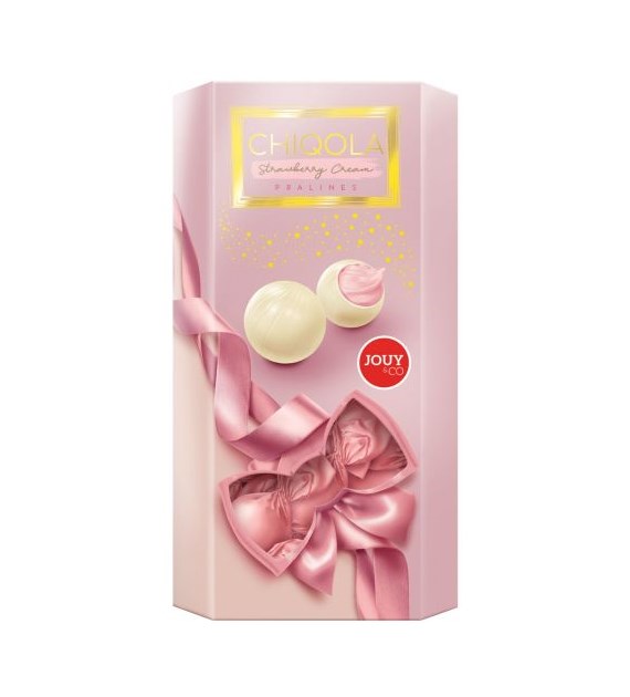 Chiqola Strawberry Cream Pralines 110g