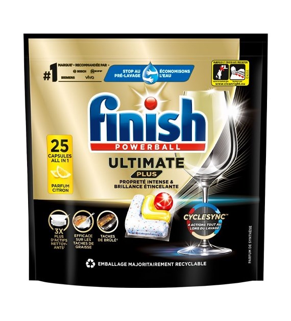 Finish Quantum Ultimate Citron Tabs 25szt