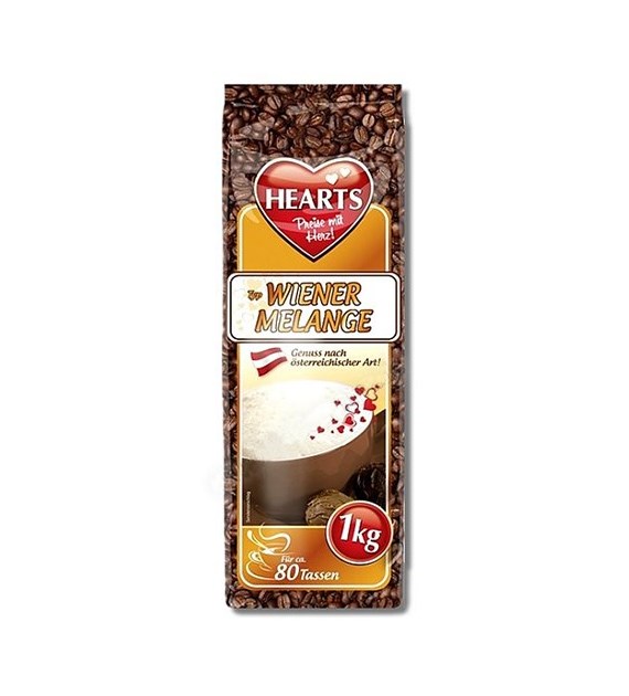 Hearts Wiener Melange Cappuccino 1kg