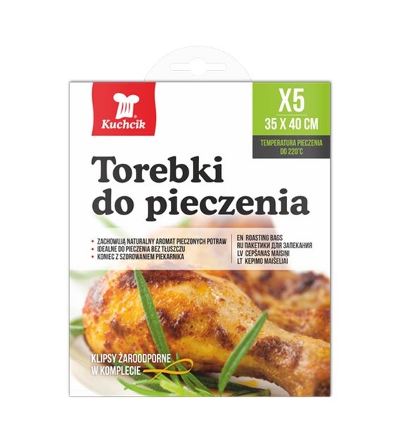 Kuchcik Torebki do Pieczenia 5szt