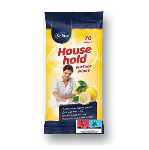 Deluxe uniwers.70szt Household chusteczki 