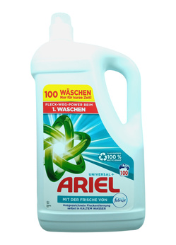 Ariel 5l żel Uniwersal Febreze 100p