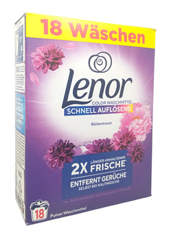 Lenor 18 prań proszek Kolor Blütentraum 990g
