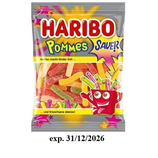 Haribo 175g Pommes Sauer kwaśne żelki
