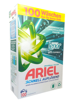 Ariel 100 prań proszek Uniw. Touch of Lenor 6kg