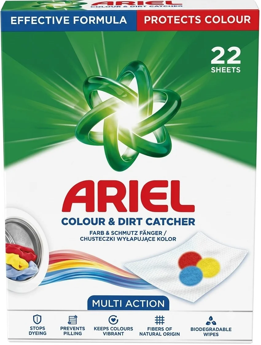 ARIEL 22szt  CHUSTECZKI WYŁAPUJĄCE