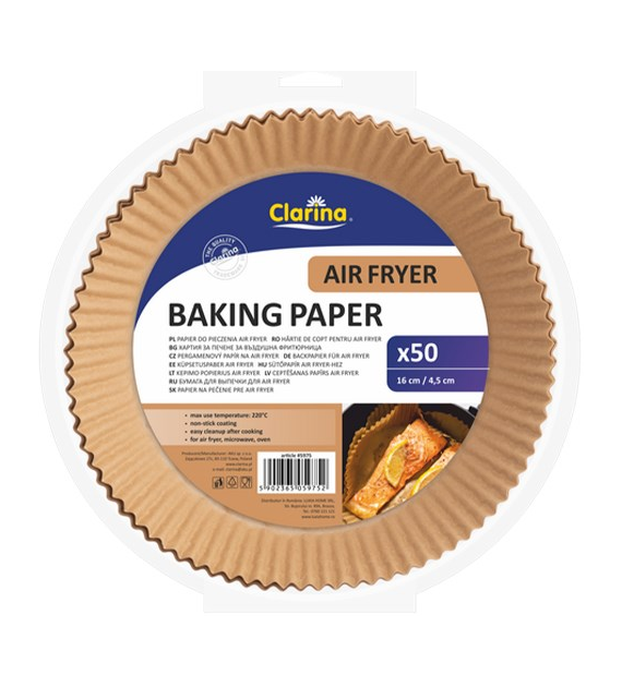 Clarina  Papier Okrągły 16cm 50szt